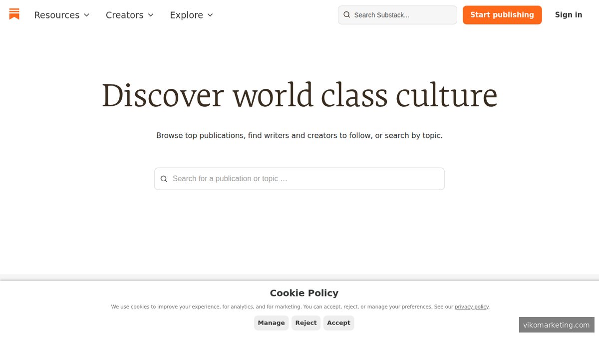 Substack Preismodell – kostenloser Einstieg mit umsatzbasierter Beteiligung bei bezahlten Newslettern