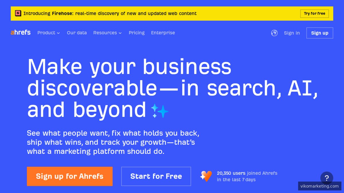 Ahrefs – SEO-Plattform mit direkter MCP-Integration für Claude-Workflows